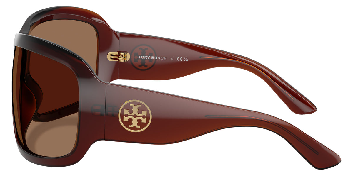 Tory Burch TY9078 209573 69 - Transparent Red Brown / Brown #id:ty9078209573_s:104110
