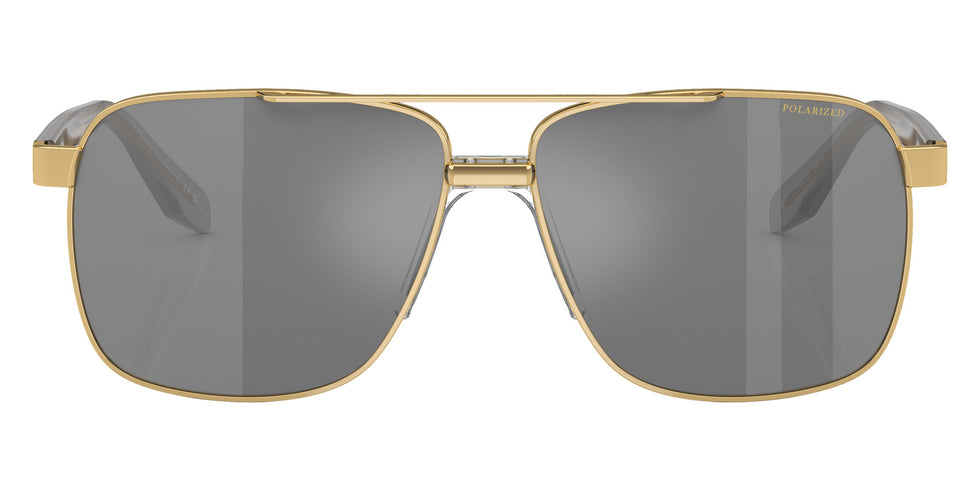 Versace VE2174 1002Z3 59 - Gold / Dark Gray Mirrored Silver Polarized #id:ve21741002z3_s:100100