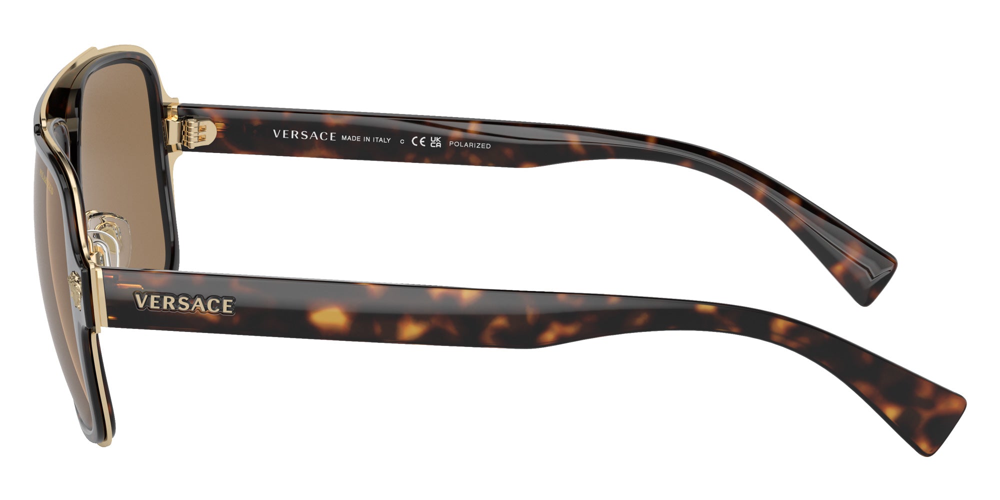 Versace VE2199 1252LA 56 - Havana / Orange Polarized #id:ve21991252la_s:102110