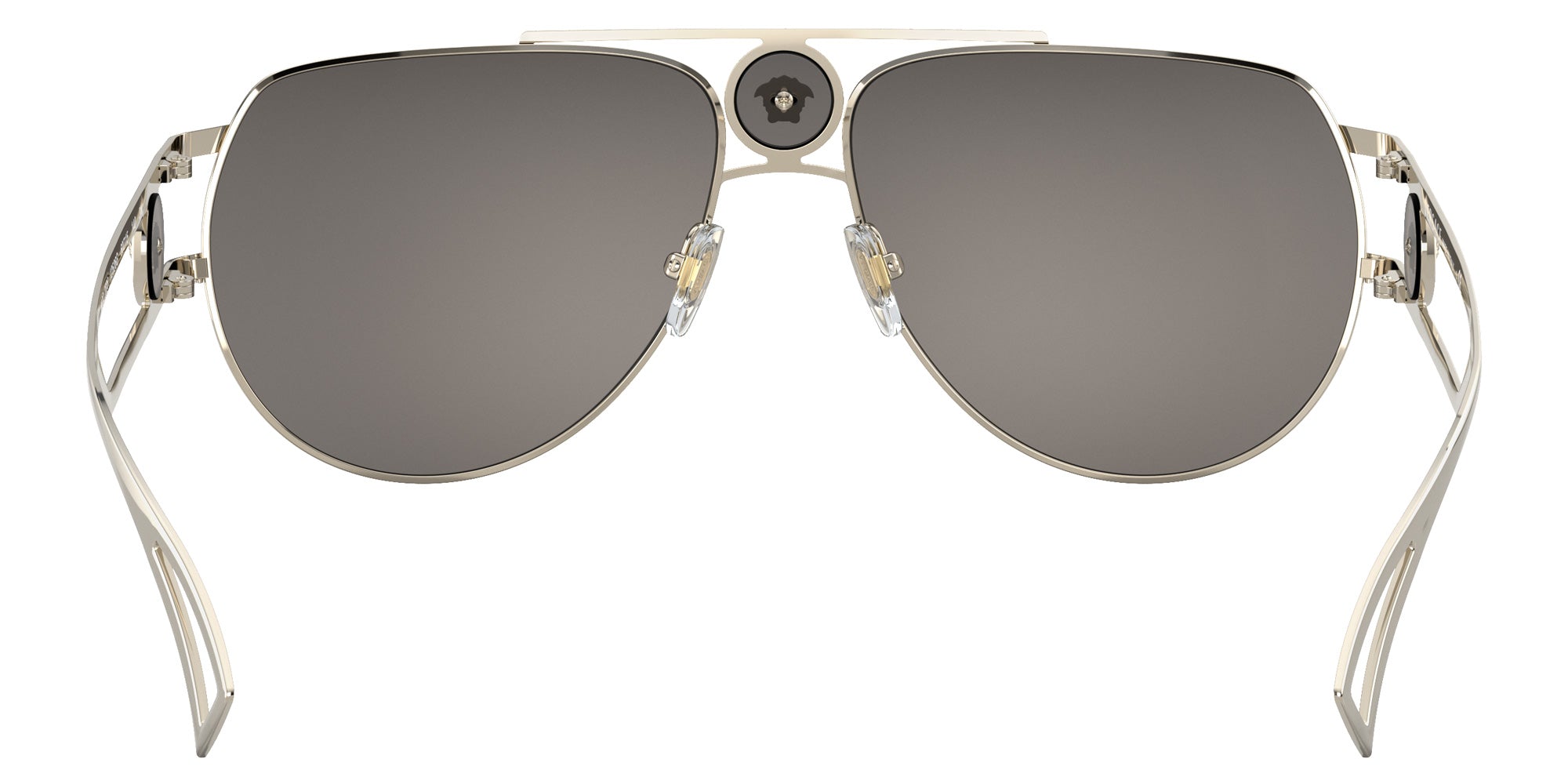 Versace VE2225 12526G 60 - Pale Gold / Light Gray Mirrored Silver #id:ve222512526g_s:100115