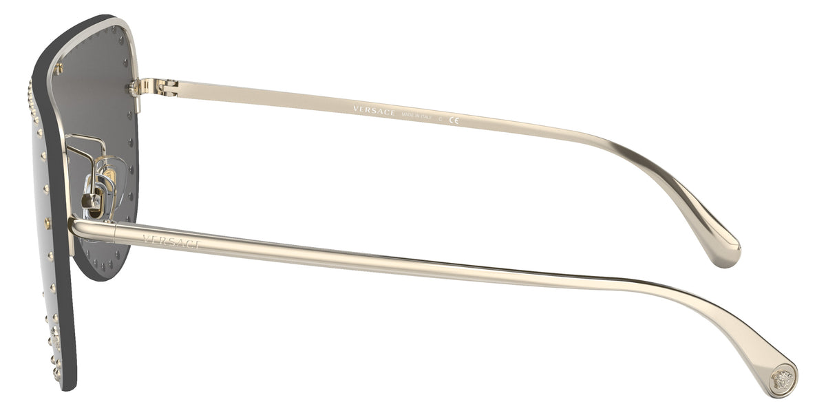 VERSACE VE2230B 12526G 145 - Pale Gold / Light Gray Mirrored Silver #id:ve2230b12526g_s:100110