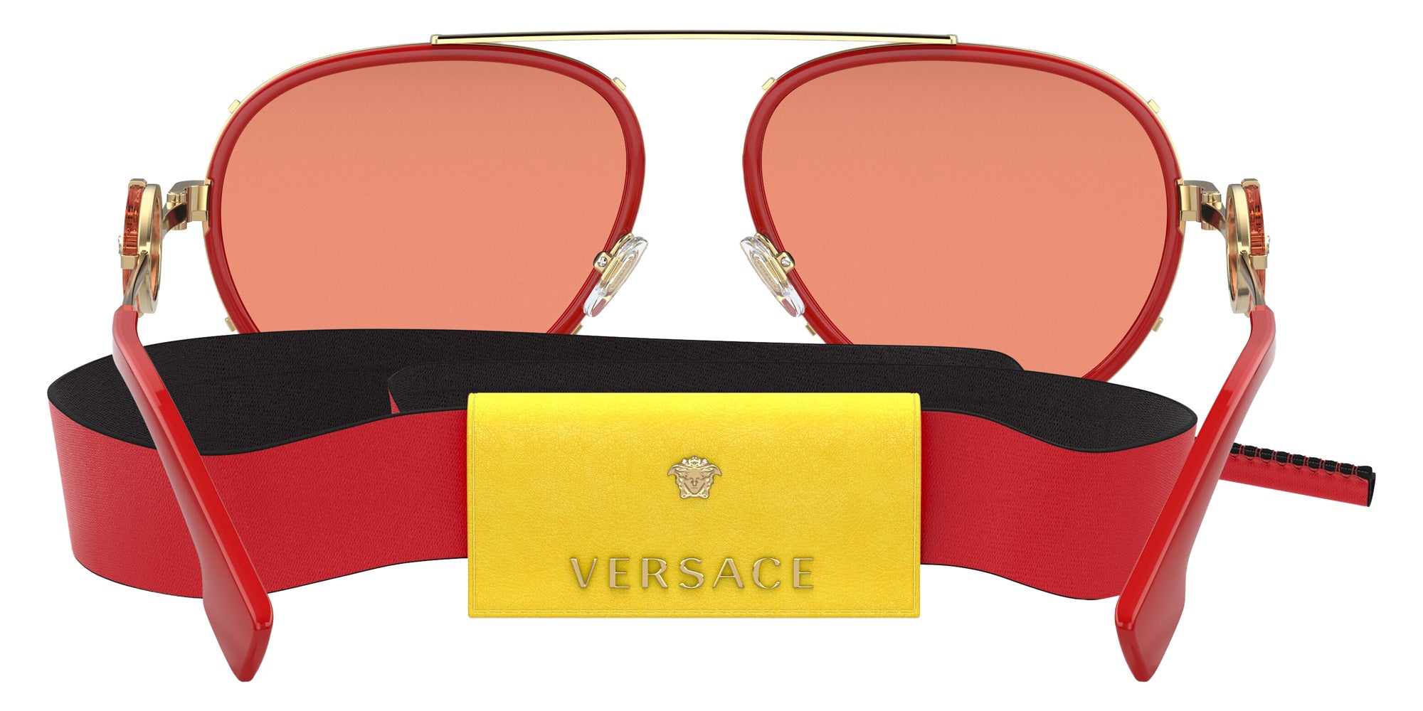 VERSACE VE2232 1472C8 61 - Red / Pink Mirrored Red #id:ve22321472c8_s:100115