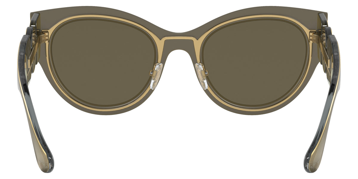 VERSACE VE2234 1002/3 53 - Transparent Brown Mirror Gold / Brown #id:ve223410023_s:100115