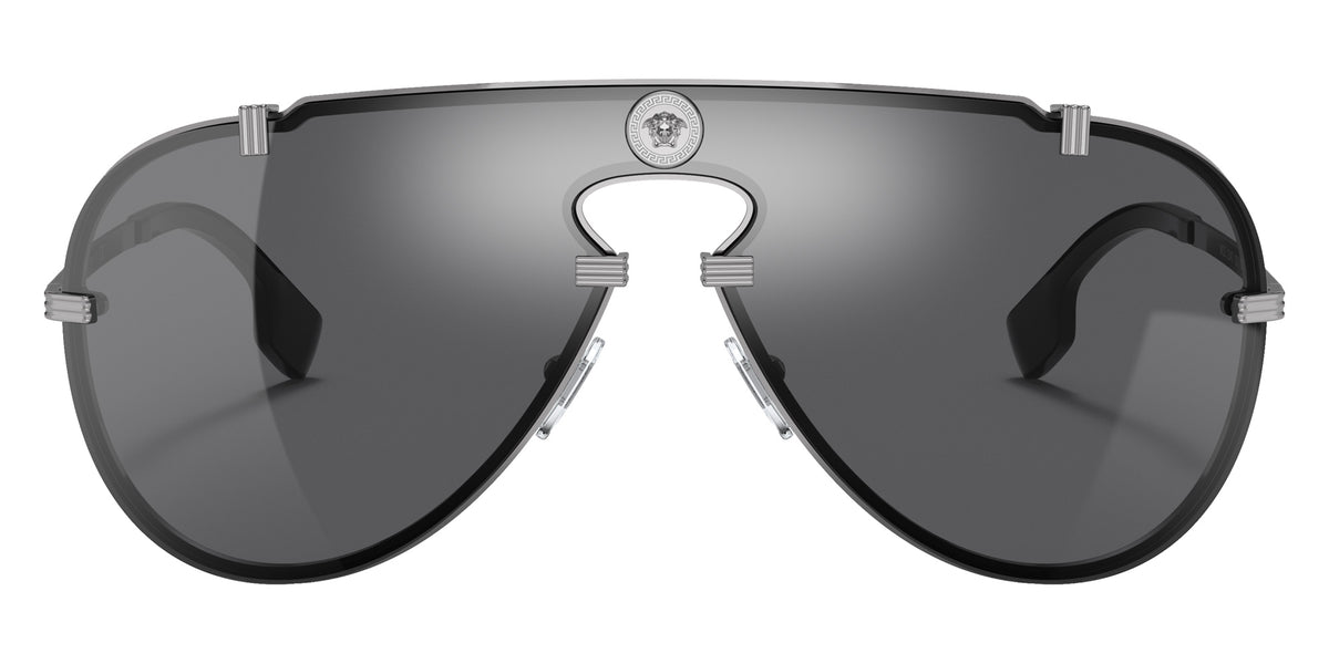 VERSACE VE2243 10016G 143 - Gunmetal / Gray Mirrored Black #id:ve224310016g_s:100100