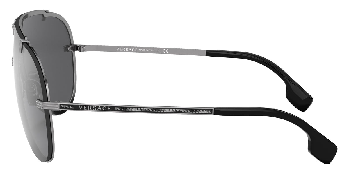 VERSACE VE2243 10016G 143 - Gunmetal / Gray Mirrored Black #id:ve224310016g_s:100110