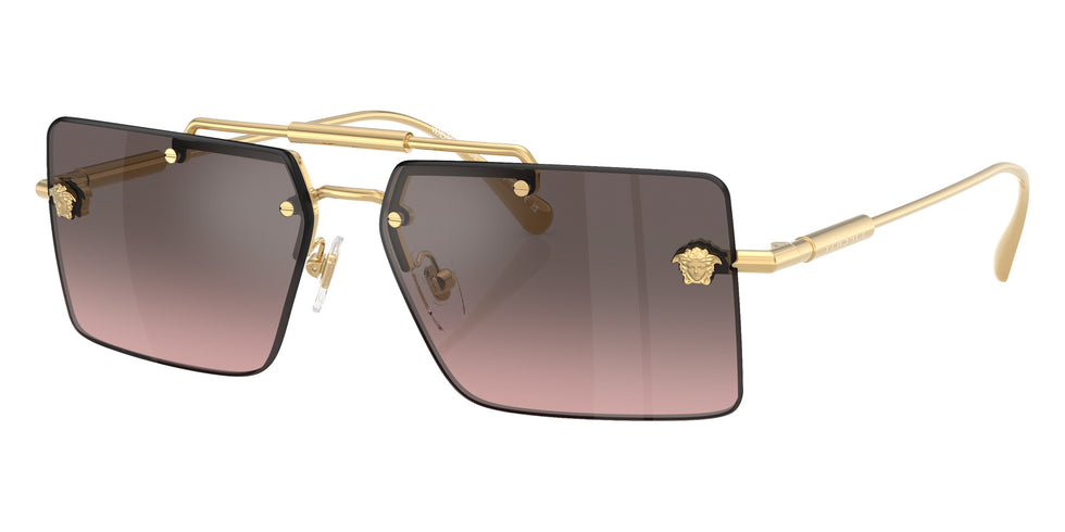 Versace VE2245 100258 60 - Gold / Pink Gradient Gray Flash Silver Mirrored #id:ve2245100258_s:100105