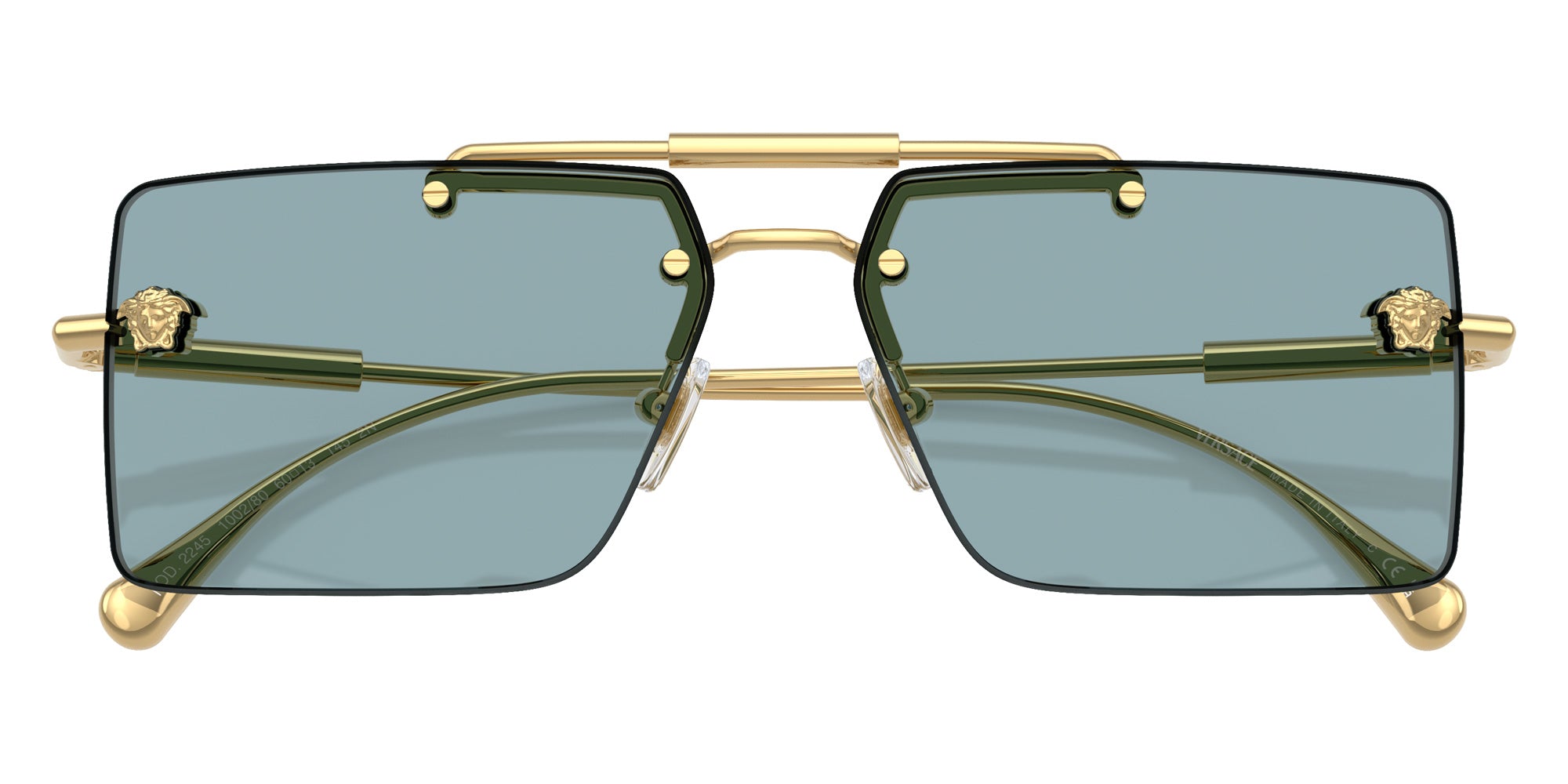 Versace VE2245 100280 60 - Gold / Blue #id:ve2245100280_s:102120