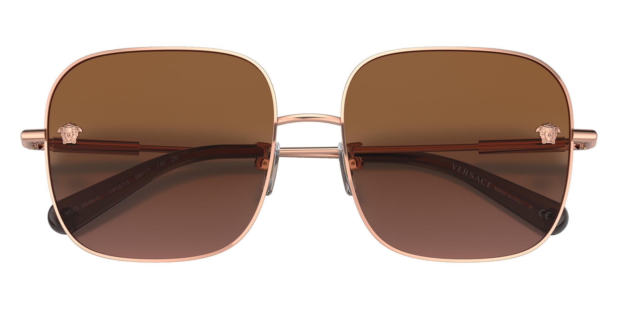 Versace VE2246D 141213 59 - Rose Gold / Brown Gradient #id:ve2246d141213_s:102120