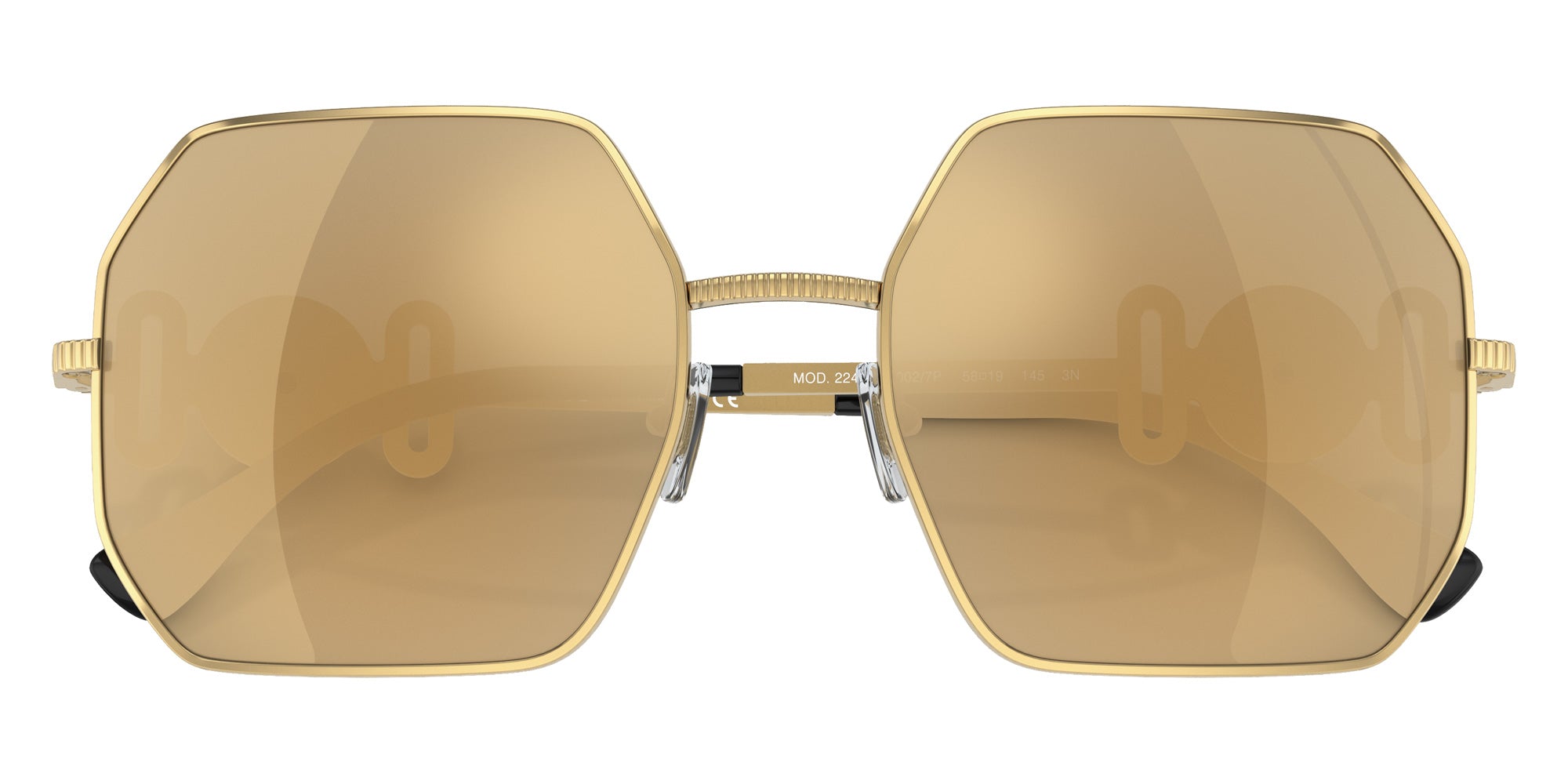 Versace VE2248 10027P 58 - Gold / Brown Mirrored Gold #id:ve224810027p_s:102120