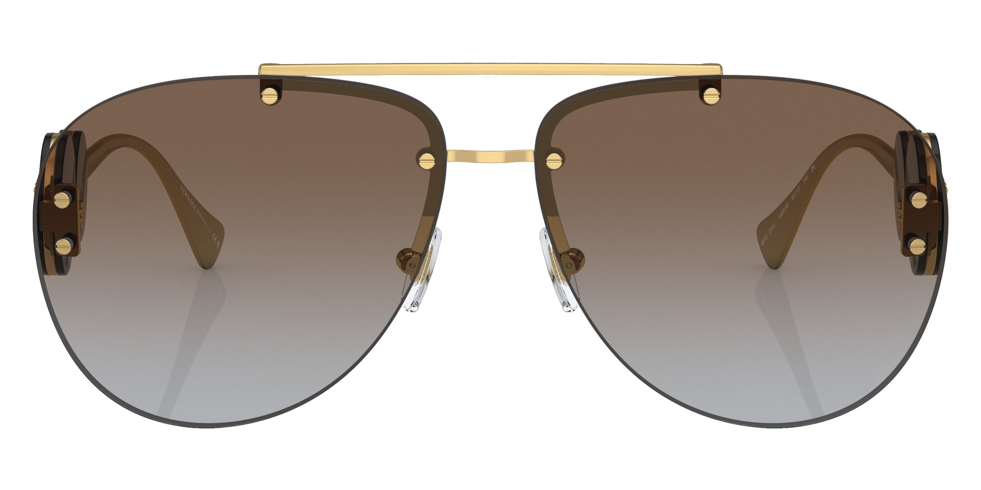 VERSACE VE2250 148889 63 - Gold / Gray Gradient Brown #id:ve2250148889_s:100100