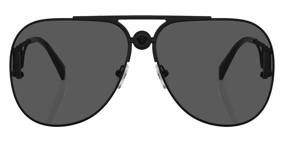 VERSACE VE2255 126187 63 - Matte Black / Dark Gray #id:ve2255126187_s:100100