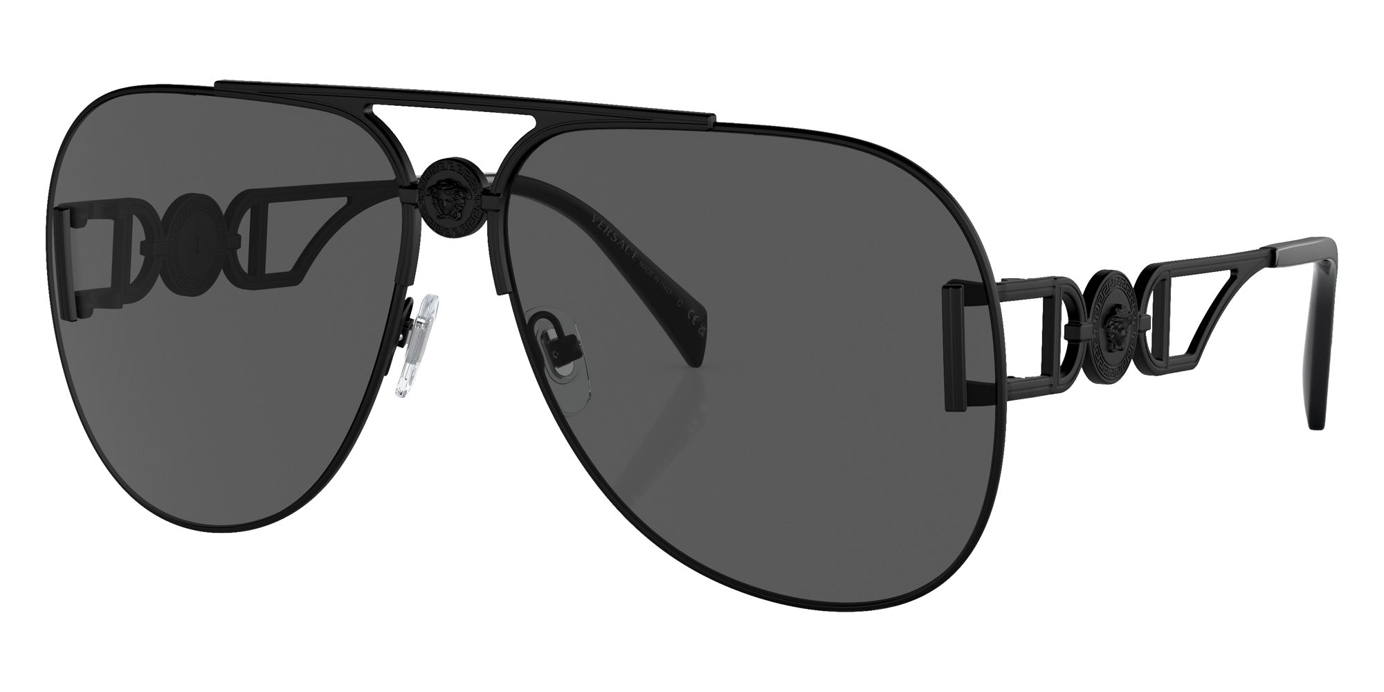 VERSACE VE2255 126187 63 - Matte Black / Dark Gray #id:ve2255126187_s:100105