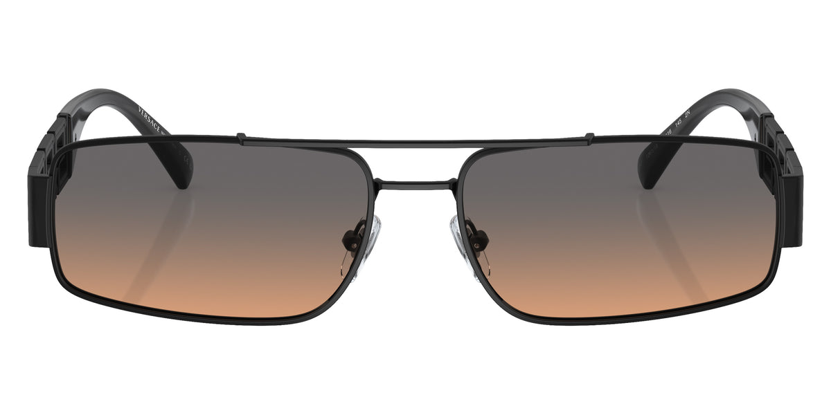 VERSACE VE2257 126118 60 - Matte Black / Orange Gradient Light Gray #id:ve2257126118_s:100100