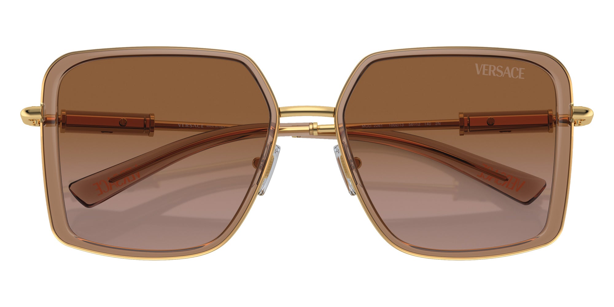 Versace VE2261 100213 56 - Brown Transparent / Brown Gradient #id:ve2261100213_s:100120