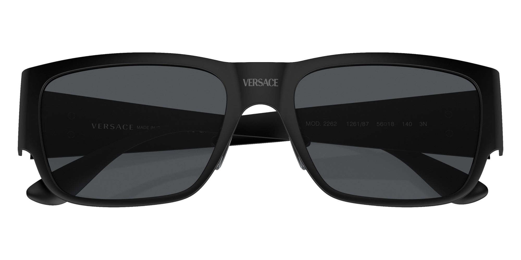 VERSACE VE2262 126187 56 - Matte Black / Dark Gray #id:ve2262126187_s:100120