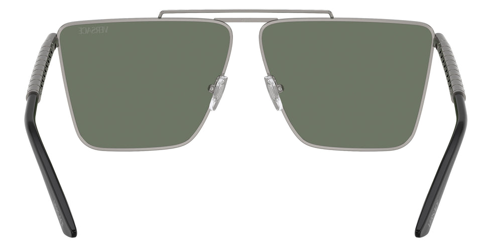 Versace VE2266 10013H 64 - Gunmetal / Dark Green #id:ve226610013h_s:100115