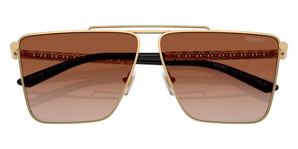 Versace VE2266 100213 64 - Gold / Brown Gradient #id:ve2266100213_s:102120