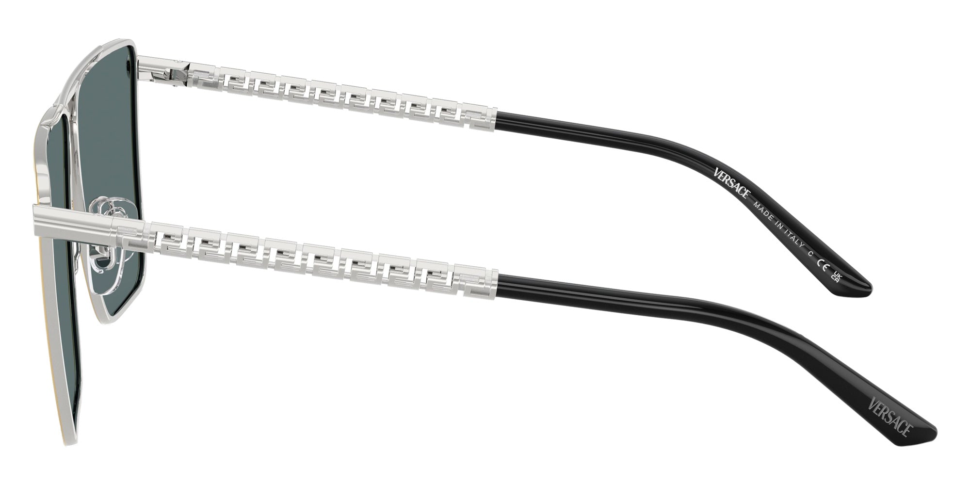 VERSACE VE2266 15141U 64 - Gold/Silver / Blue Mirrored Silver #id:ve226615141u_s:100110