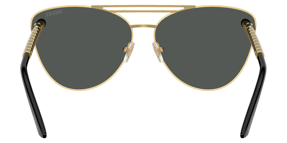 VERSACE VE2267 100287 64 - Gold / Dark Gray #id:ve2267100287_s:100115