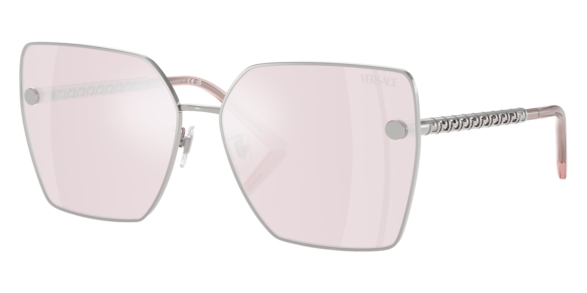 Versace VE2270D 10007V 63 - Silver / Pink Mirrored White #id:ve2270d10007v_s:100105