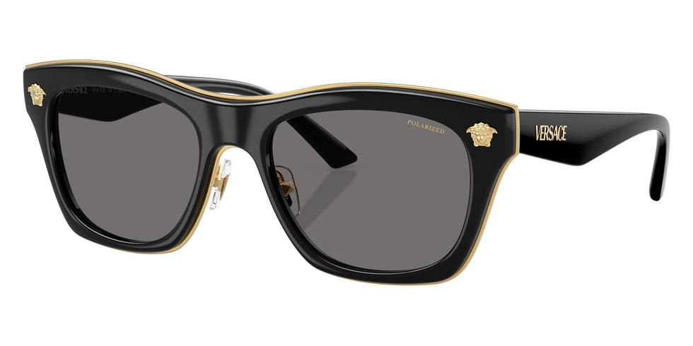Versace VE2272 GB1/81 53 - Black / Dark Gray Polarized #id:ve2272gb181_s:100105