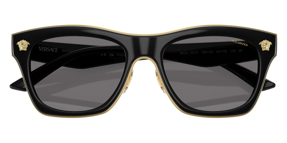 Versace VE2272 GB1/81 53 - Black / Dark Gray Polarized #id:ve2272gb181_s:100120