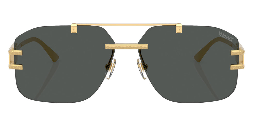 Versace VE2275 100287 60 - Gold / Dark Gray #id:ve2275100287_s:102100