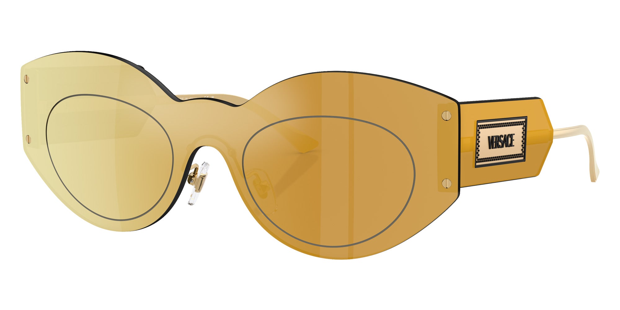 Versace VE2276 10027P 144 - Brown Mirror Gold / Brown Mirrored Gold #id:ve227610027p_s:100105