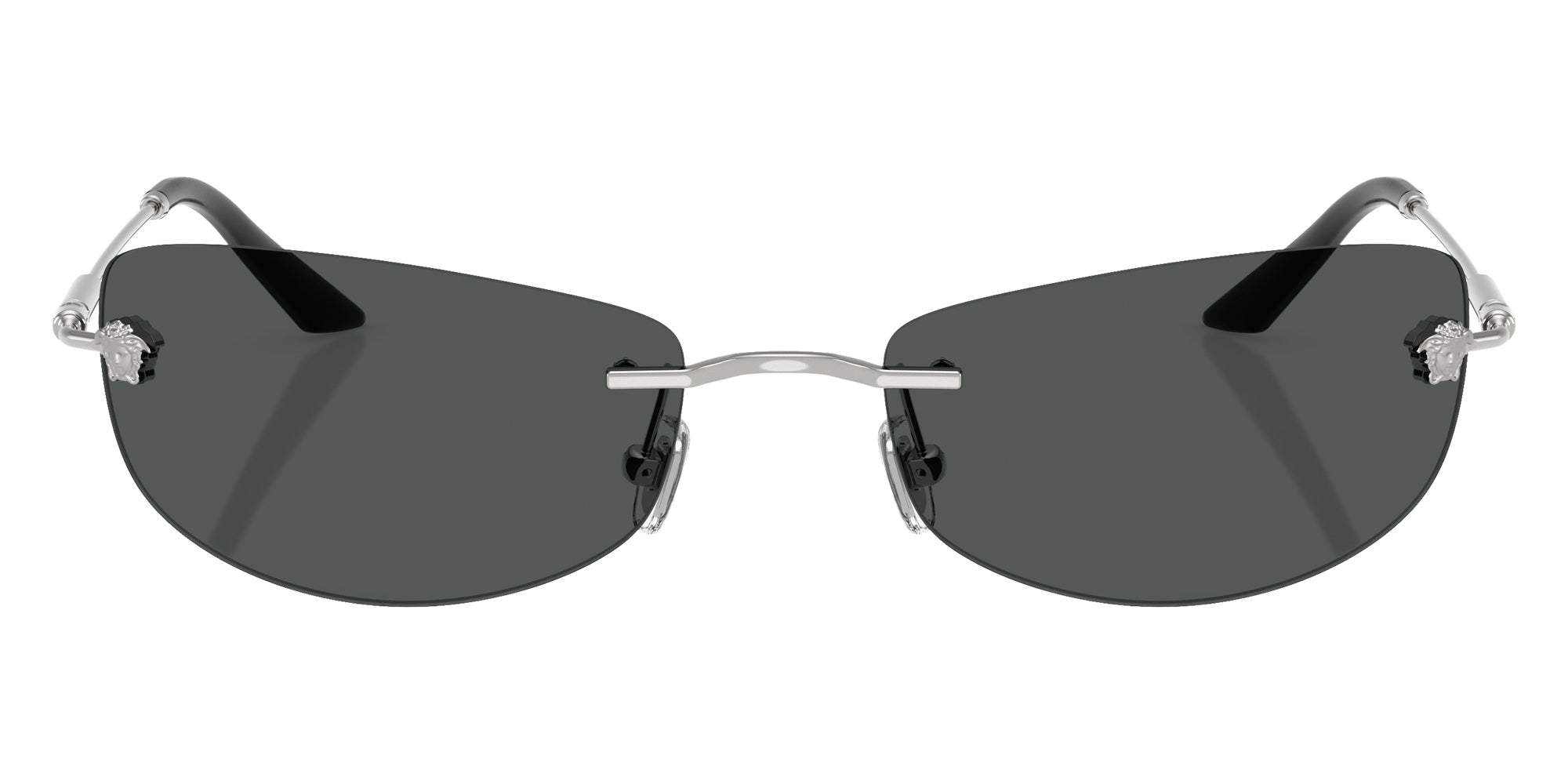 Versace VE2279 100087 60 - Silver / Dark Gray #id:ve2279100087_s:100100