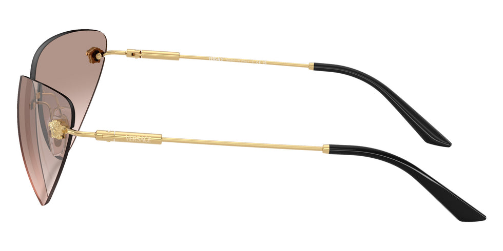Versace VE2281 10028Z 64 - Gold / Light Brown Mirrored Silver #id:ve228110028z_s:100110