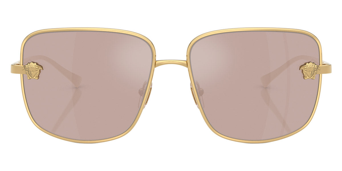 VERSACE VE2282 1002/5 59 - Gold / Light Pink Mirrored Silver