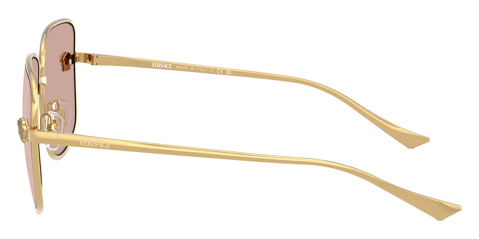 VERSACE VE2282 1002/5 59 - Gold / Light Pink Mirrored Silver