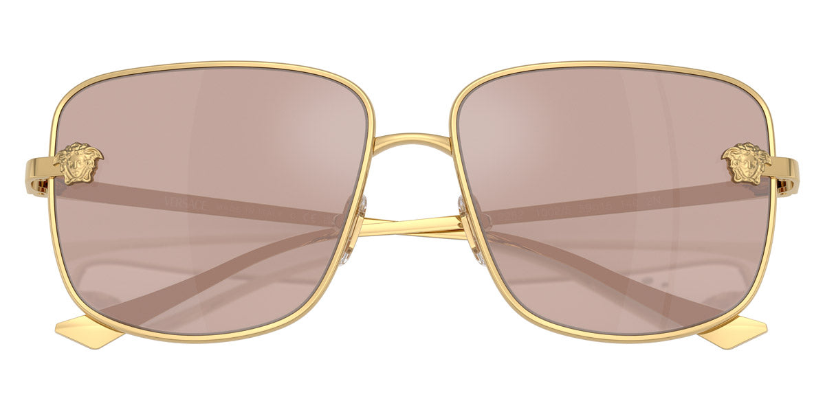 VERSACE VE2282 1002/5 59 - Gold / Light Pink Mirrored Silver