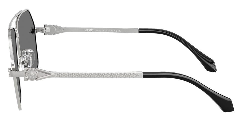Versace VE2284 10006G 63 - Silver / Gray Mirrored Silver #id:ve228410006g_s:100110