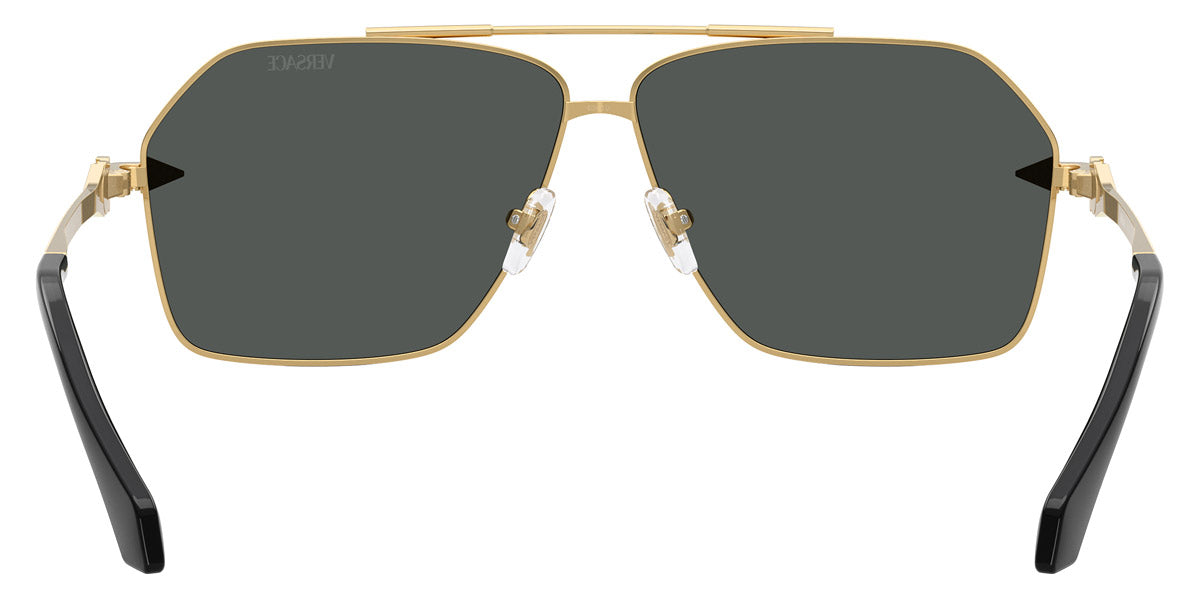 VERSACE VE2284 100287 63 - Gold / Dark Gray