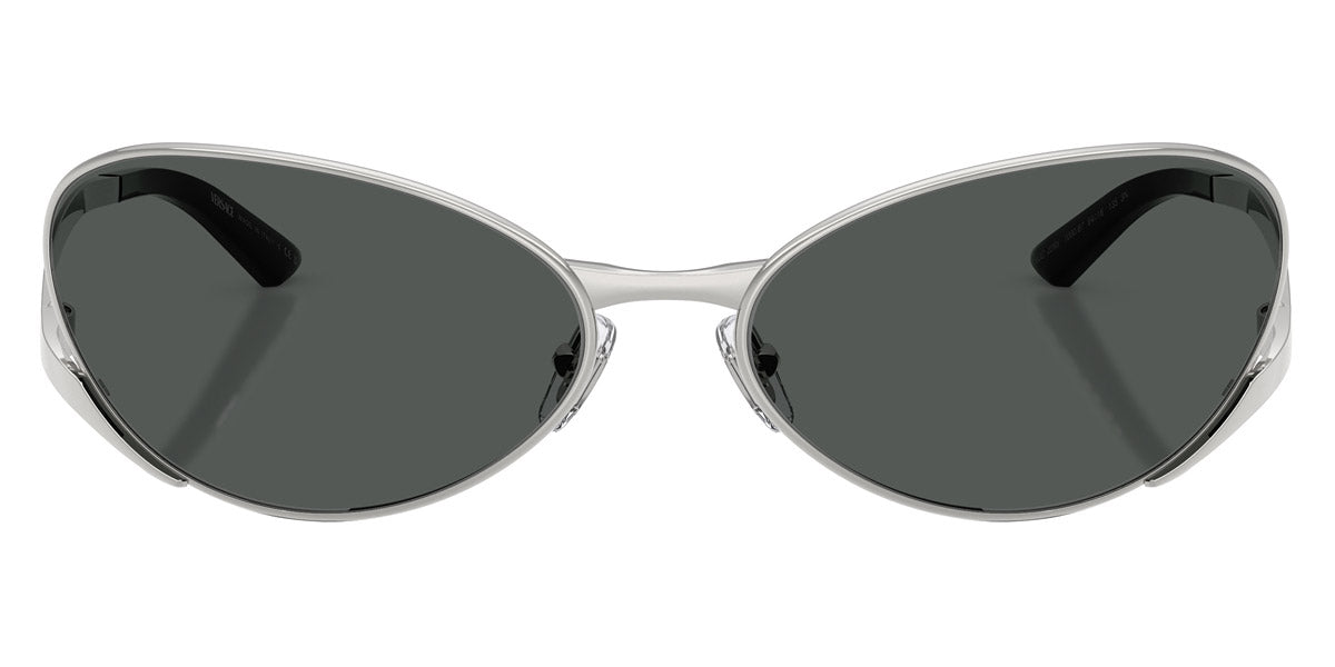 VERSACE VE2285 100087 64 - Silver / Dark Gray