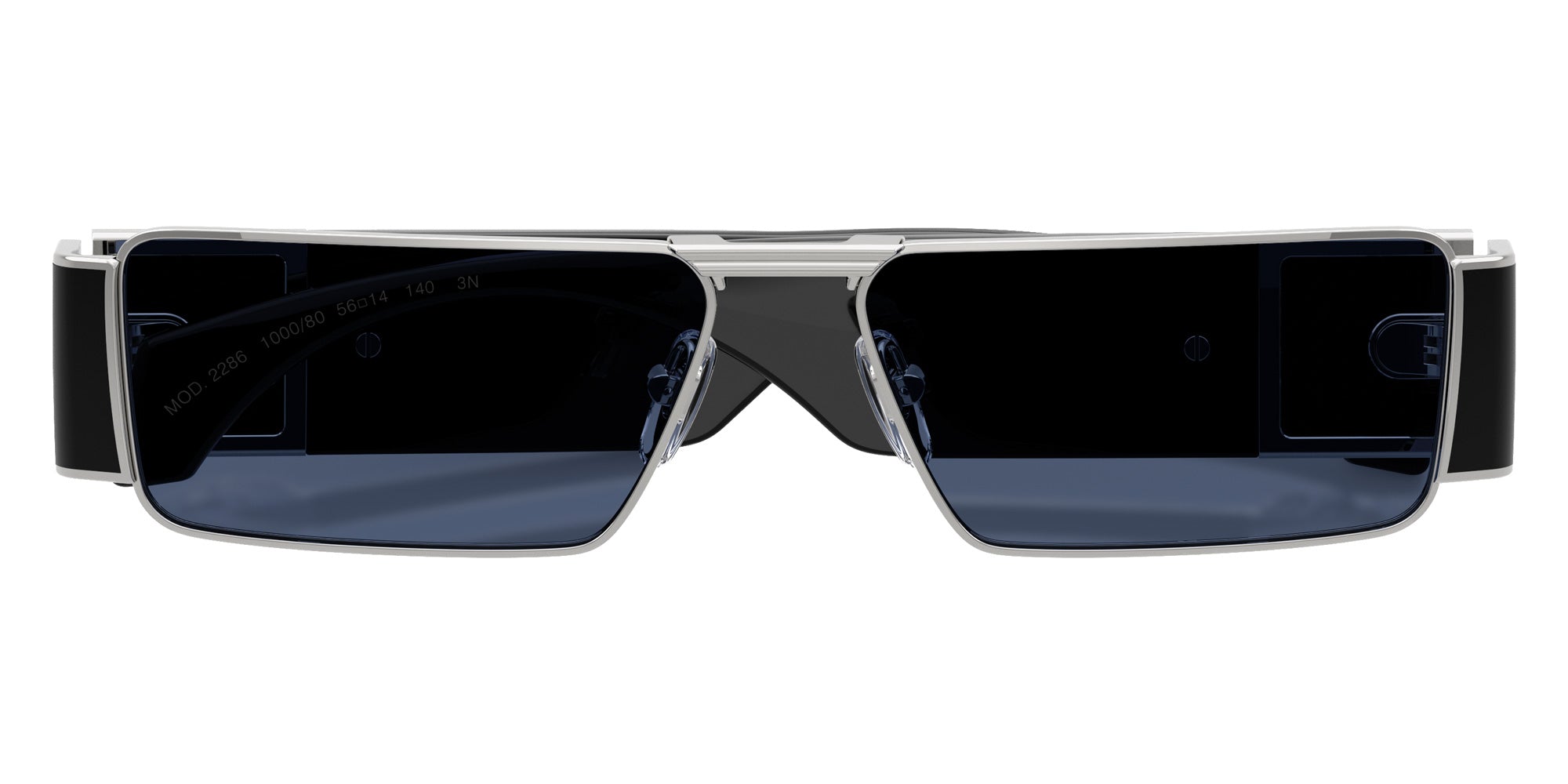 Versace VE2286 100080 57 - Silver / Dark Blue #id:ve2286100080_s:100120