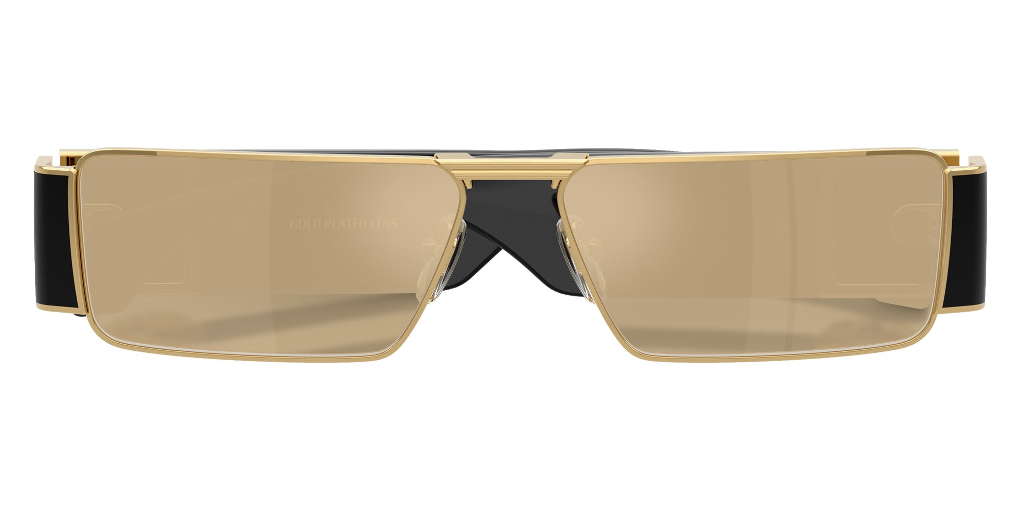 Versace VE2286 100203 57 - Gold / Clear Mirrored Real Yellow Gold #id:ve2286100203_s:102120