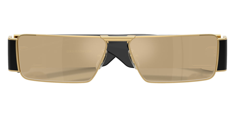 Versace VE2286 100203 57 - Gold / Clear Mirrored Real Yellow Gold #id:ve2286100203_s:102120