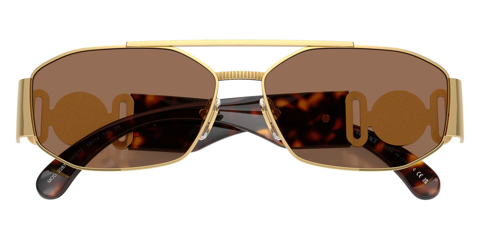 Versace VE2287 100273 58 - Gold / Dark Brown #id:ve2287100273_s:104120