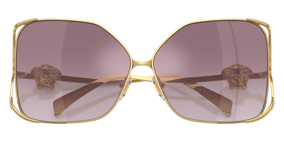 Versace VE2288 10026X 62 - Gold / Gradient Violet Mirrored Silver #id:ve228810026x_s:102120