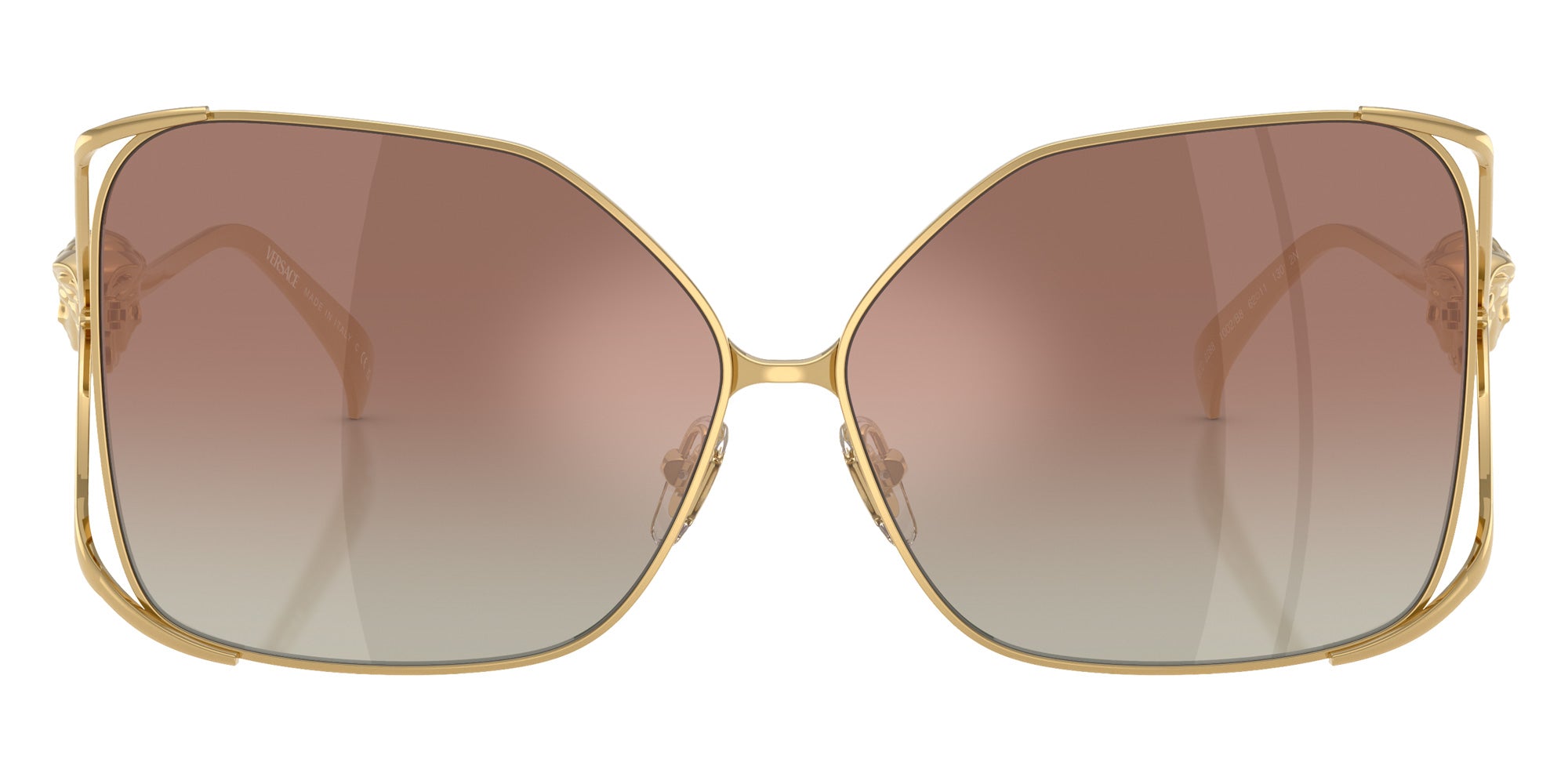 Versace VE2288 1002B8 62 - Gold / Gradient Brown Mirrored Silver #id:ve22881002b8_s:106100