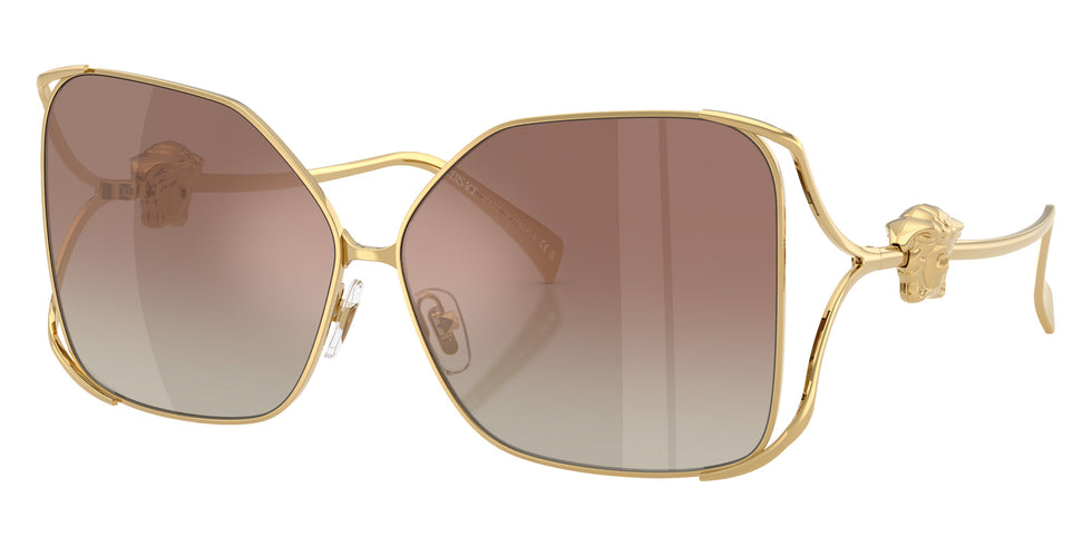 Versace VE2288 1002B8 62 - Gold / Gradient Brown Mirrored Silver #id:ve22881002b8_s:106105