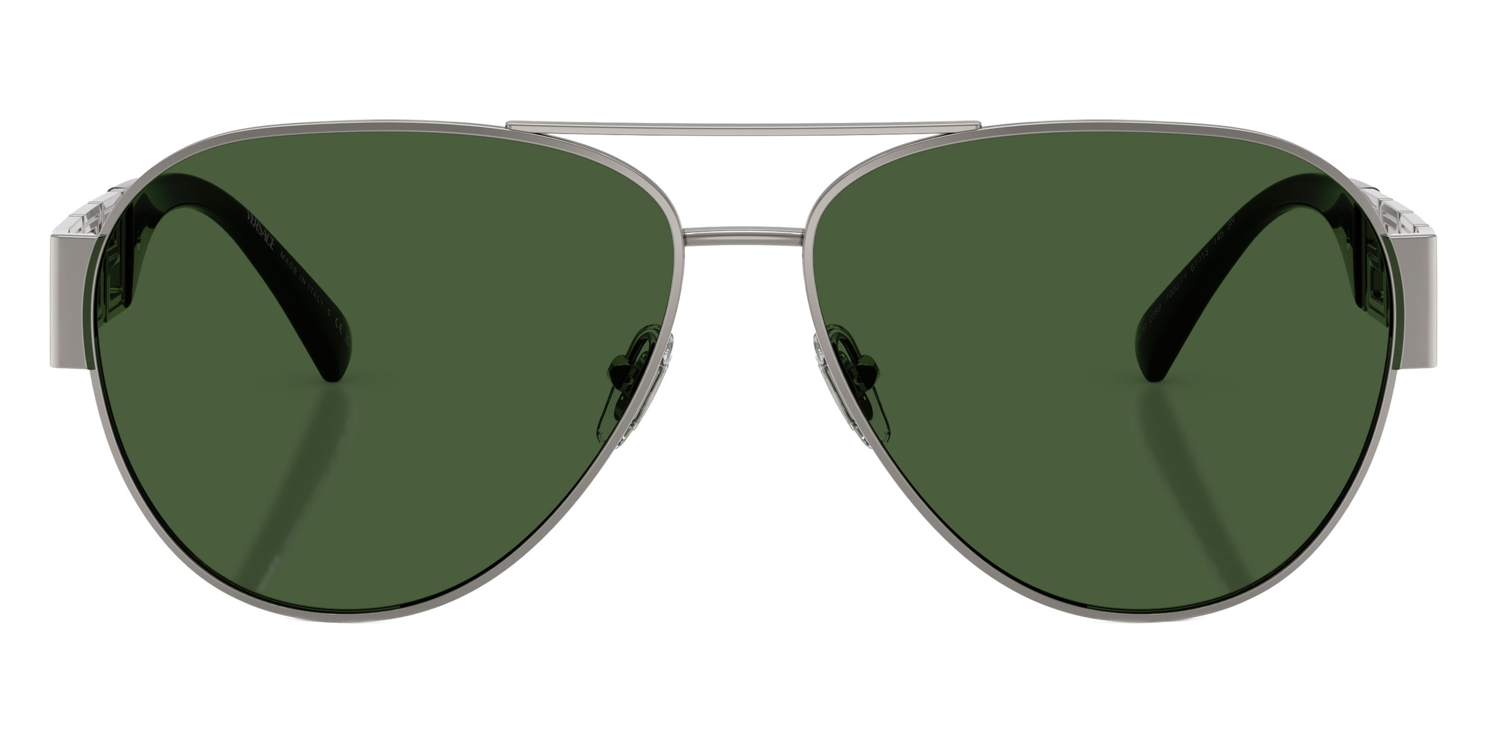 VERSACE VE2289 100071 61 - Gunmetal / Dark Green