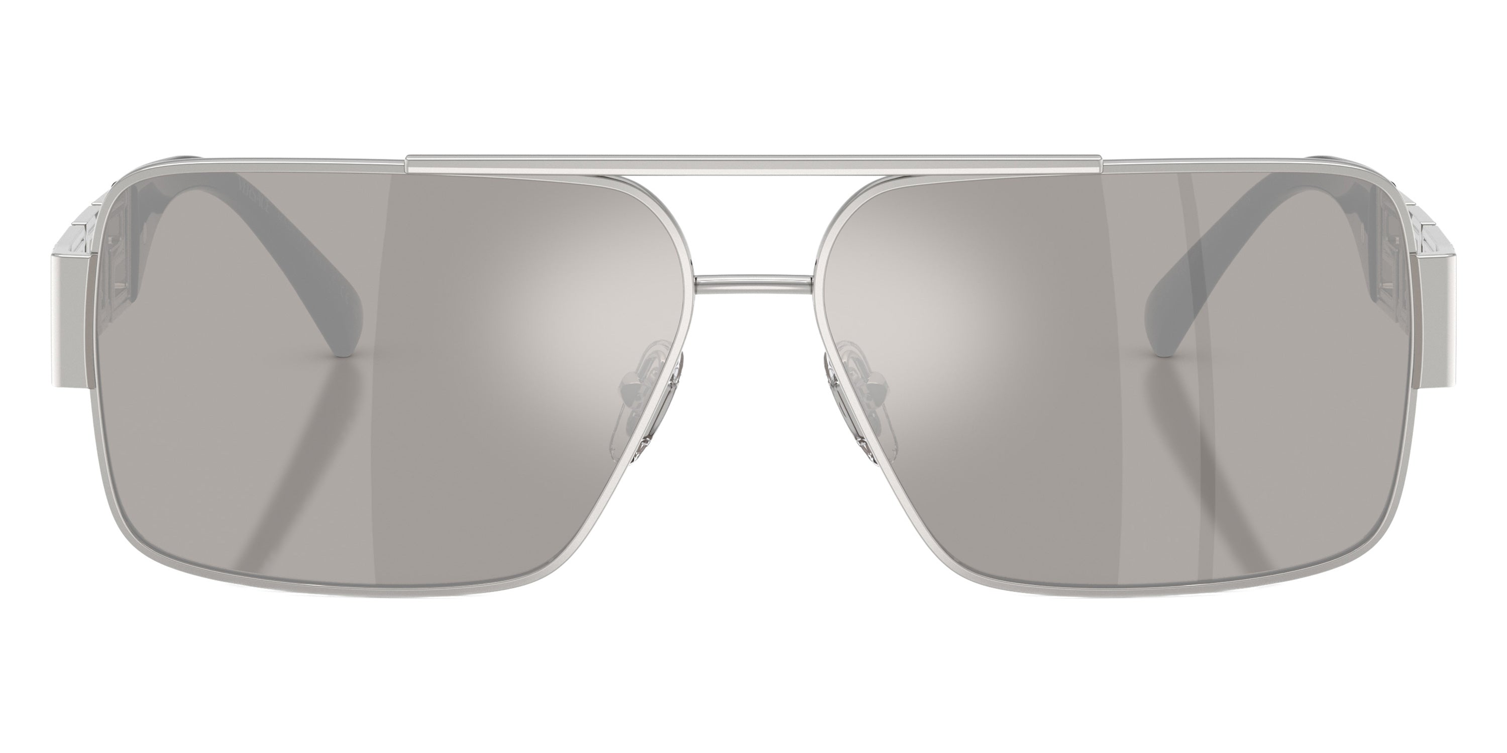 VERSACE VE2290 10016G 61 - Silver / Light Gray Mirrored Silver 80