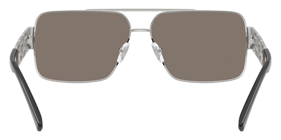 VERSACE VE2290 10016G 61 - Silver / Light Gray Mirrored Silver 80