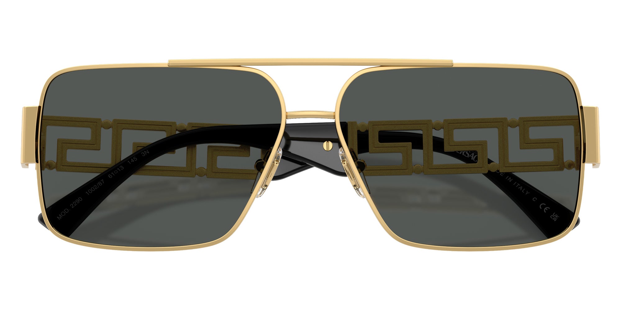 Versace VE2290 100287 61 - Gold / Dark Gray #id:ve2290100287_s:102120