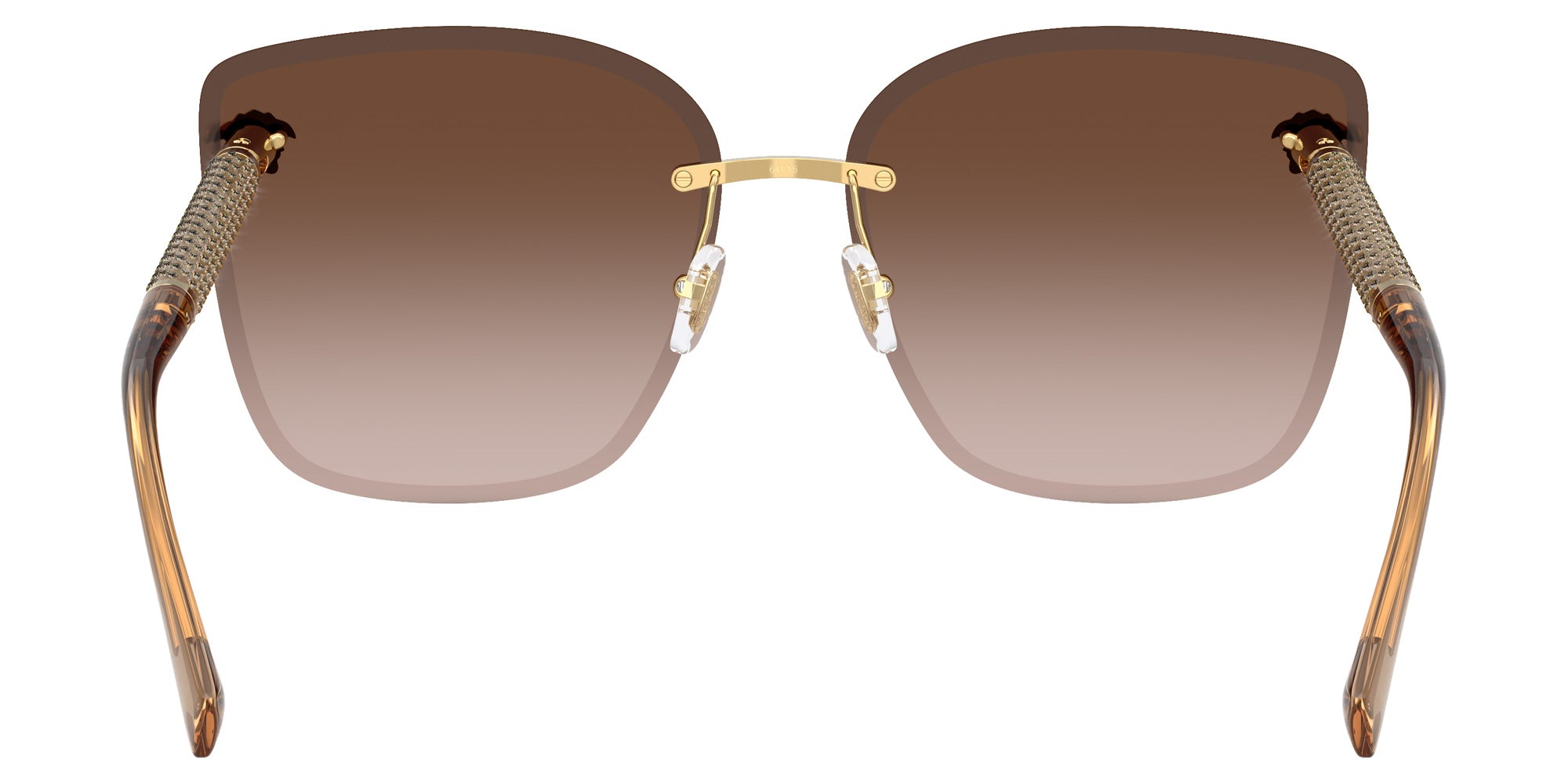 Versace VE2292B 100213 64 - Gold / Light Brown Dark Brown Gradient #id:ve2292b100213_s:100115