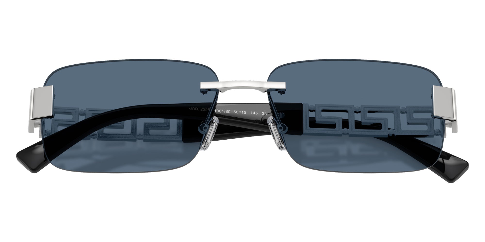 Versace VE2298 100180 58 - Silver / Dark Blue #id:ve2298100180_s:100120