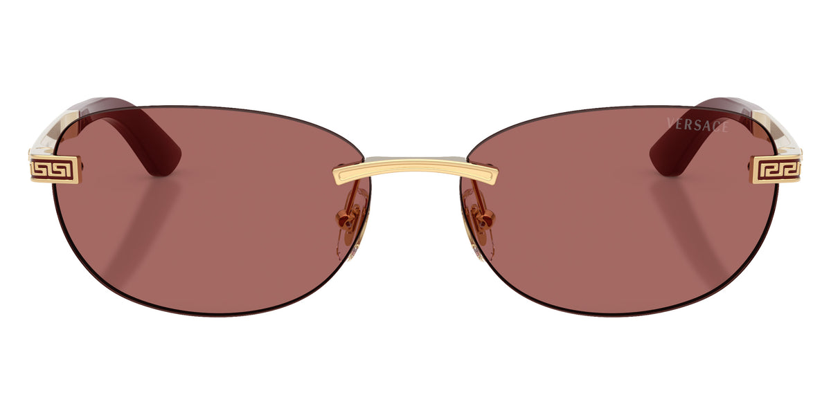 VERSACE VE2307 152369 56 - Gold Versace / Dark Violet #id:ve2307152369_s:100100